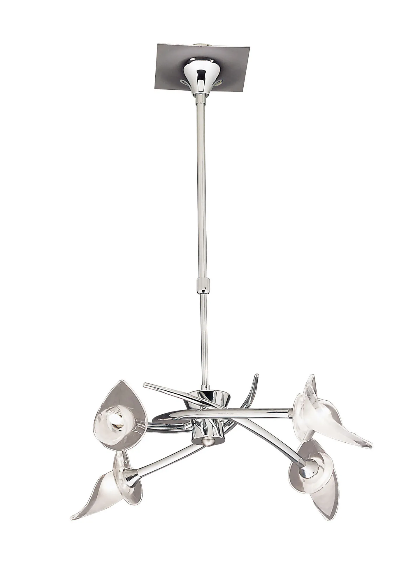 M0302  Flavia Telescopic/Semi Flush 4 Light